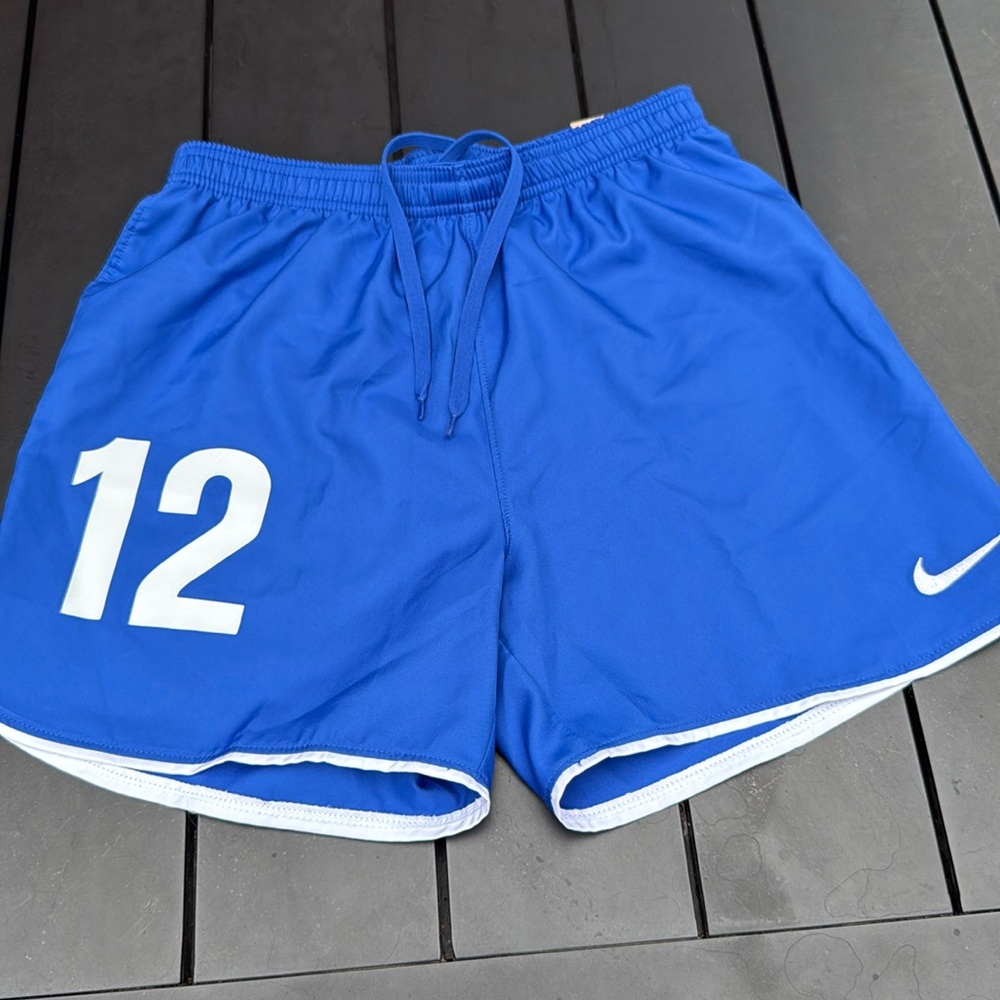 Nike Dri-Fit Slim Fit Blue Running Shorts Size XS